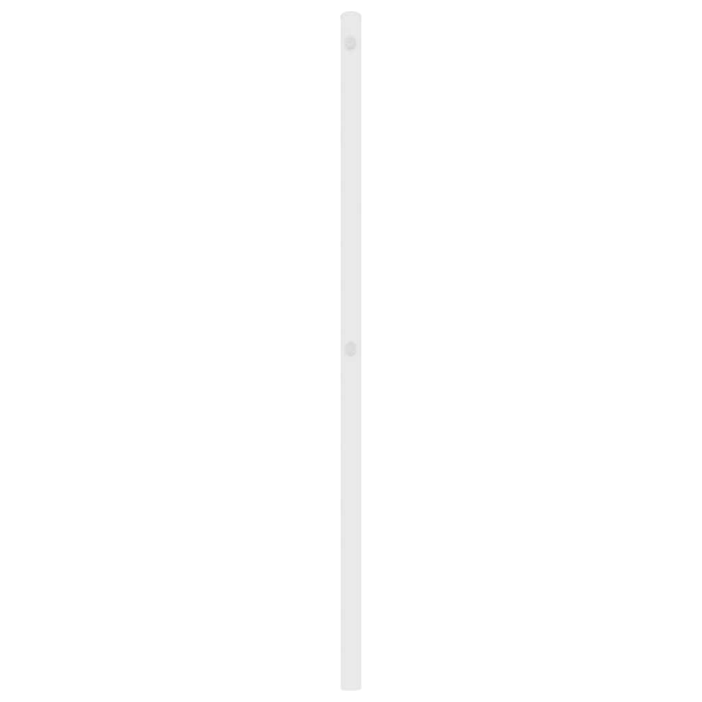 vidaXL Ersatz-Kopfteil Metall Weiß 100 cm