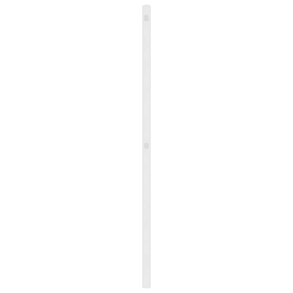 vidaXL Ersatz-Kopfteil Metall Weiß 150 cm