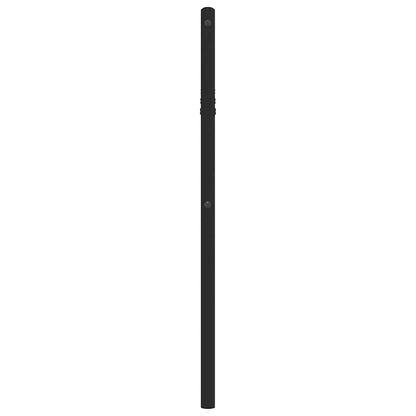 vidaXL Ersatz-Kopfteil Metall Schwarz 90 cm