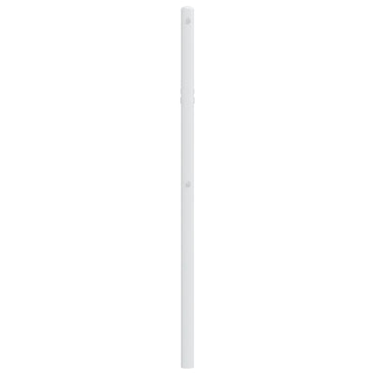 vidaXL Ersatz-Kopfteil Metall Weiß 90 cm