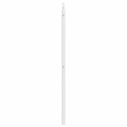 vidaXL Ersatz-Kopfteil Metall Weiß 150 cm