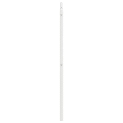 vidaXL Ersatz-Kopfteil Metall Weiß 160 cm