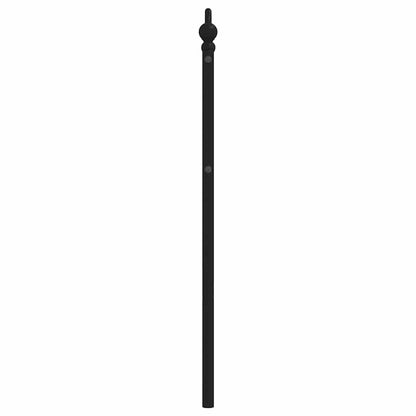 vidaXL Ersatz-Kopfteil Metall Schwarz 100 cm