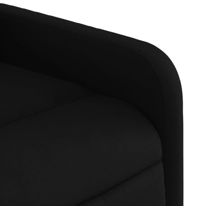 vidaXL Massage-Relaxsessel, Stoff, Schwarz