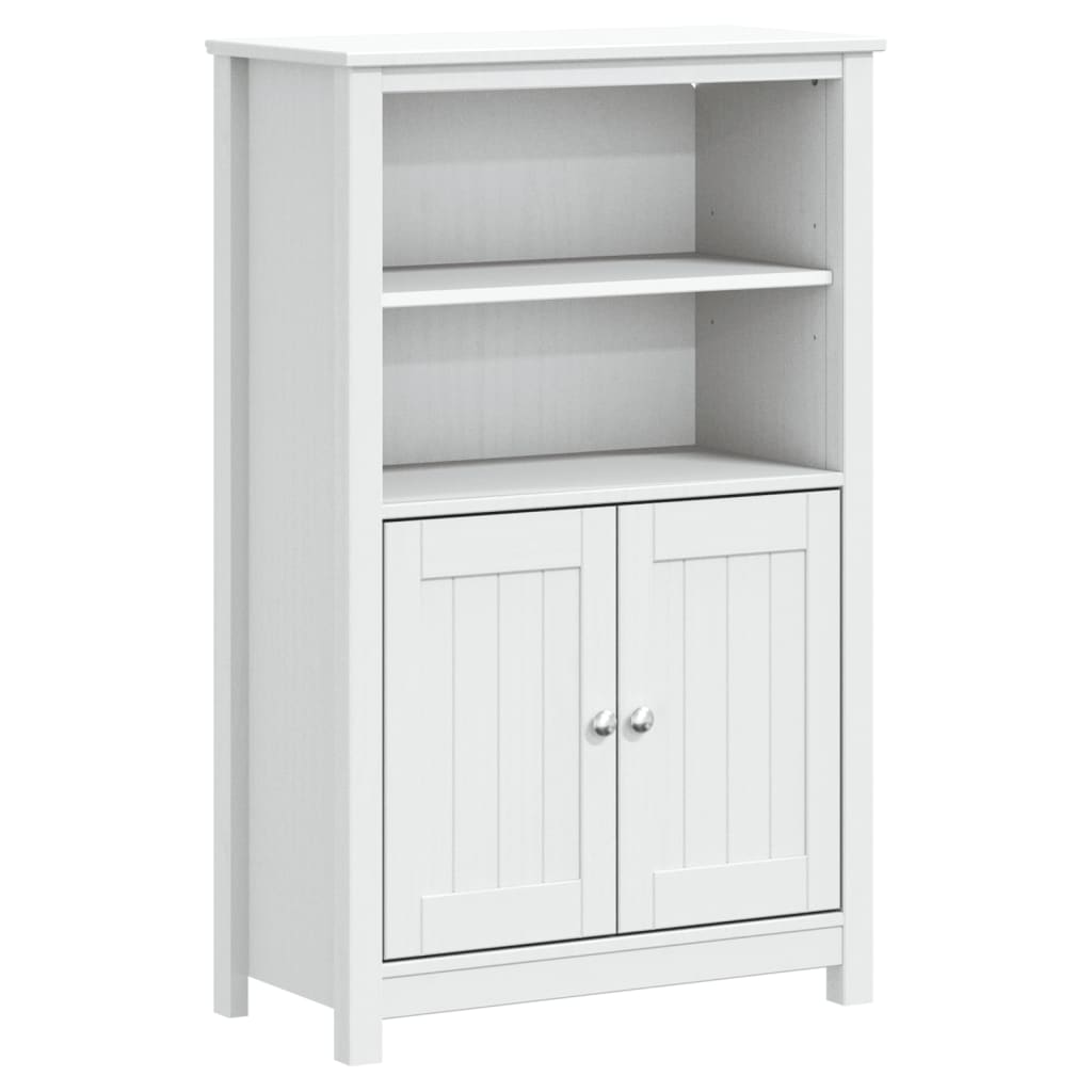 vidaXL Ensemble de meubles de salle de bain 3 pcs BERG bois de pin massif blanc