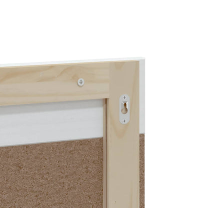 vidaXL Ensemble de meubles de salle de bain 3 pcs BERG bois de pin massif blanc