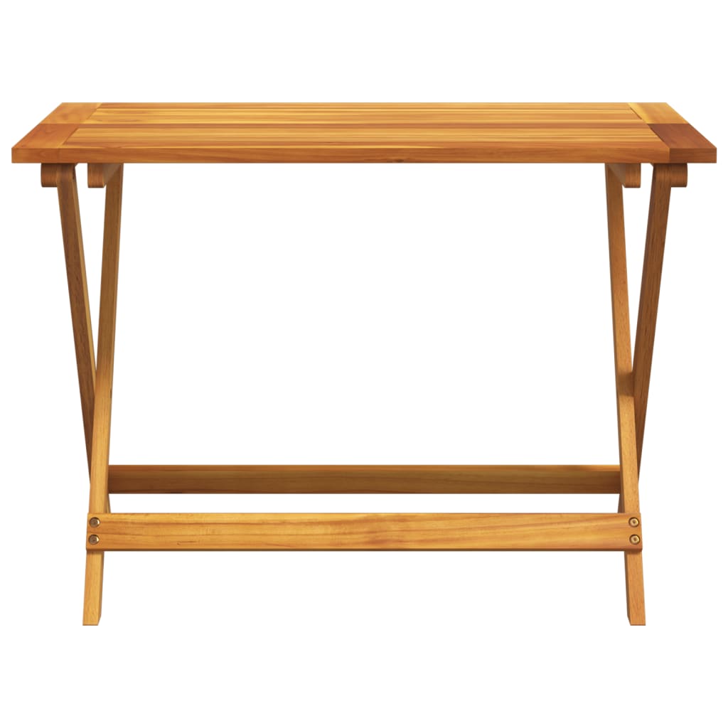 vidaXL Gartentisch Klappbar 90x52,5x65 cm Massivholz Akazie