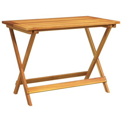 vidaXL Gartentisch Klappbar 90x52,5x65 cm Massivholz Akazie