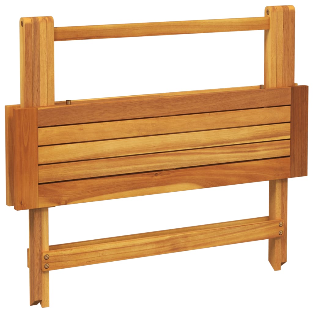 vidaXL Gartentisch Klappbar 90x52,5x65 cm Massivholz Akazie
