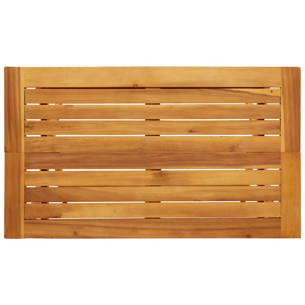 vidaXL Gartentisch Klappbar 90x52,5x65 cm Massivholz Akazie