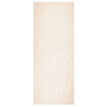 vidaXL Teppich HUARTE Kurzflor Weich und Waschbar Beige 80x200 cm