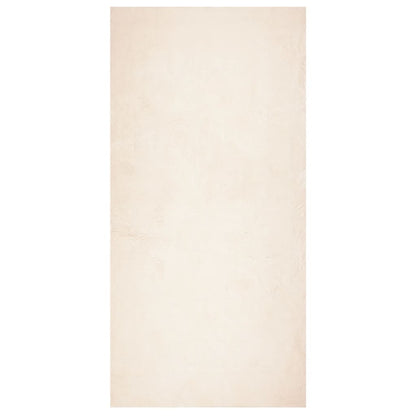 vidaXL Teppich HUARTE Kurzflor Weich und Waschbar Beige 100x200 cm