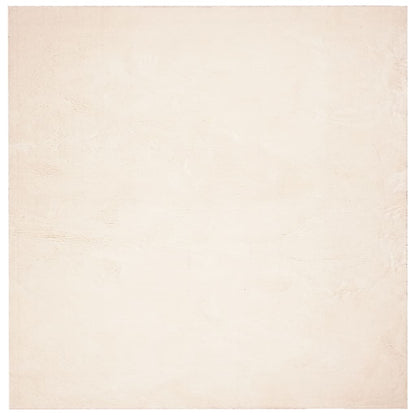 vidaXL Teppich HUARTE Kurzflor Weich und Waschbar Beige 160x160 cm