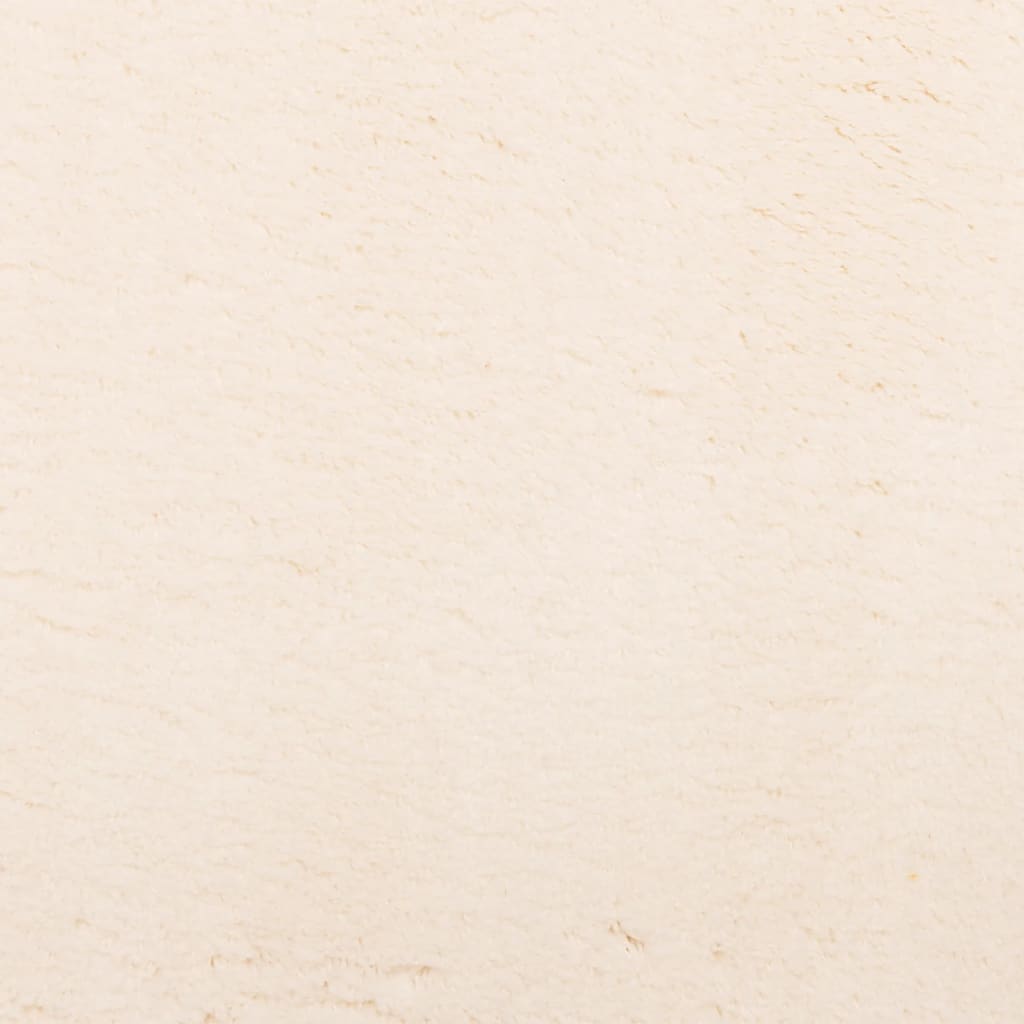 vidaXL Teppich HUARTE Kurzflor Weich und Waschbar Beige 200x280 cm