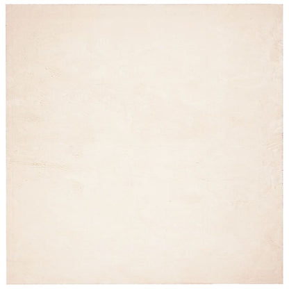vidaXL Teppich HUARTE Kurzflor Weich und Waschbar Beige 240x240 cm