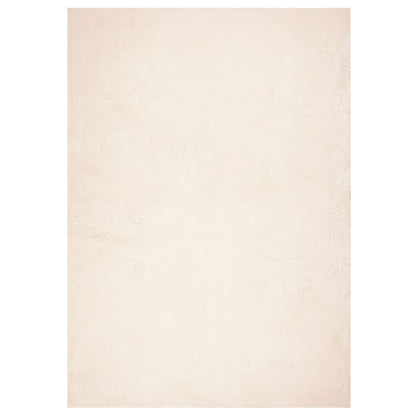 vidaXL Teppich HUARTE Kurzflor Weich und Waschbar Beige 240x340 cm