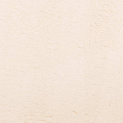 vidaXL Teppich HUARTE Kurzflor Weich und Waschbar Beige Ø 200 cm