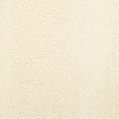 vidaXL Teppich HUARTE Kurzflor Weich und Waschbar Creme 60x110 cm