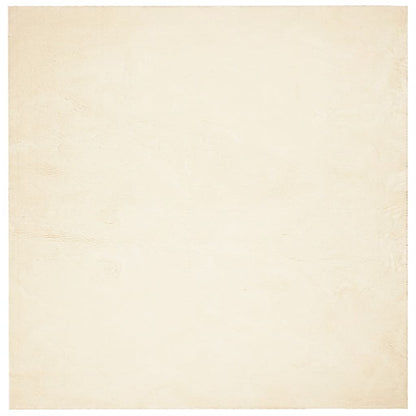 vidaXL Teppich HUARTE Kurzflor Weich und Waschbar Creme 120x120 cm
