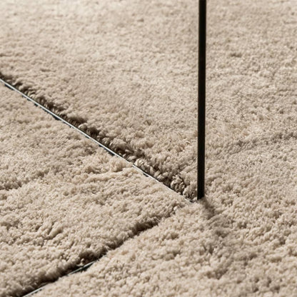 vidaXL Tapis HUARTE à poils courts doux et lavable couleur sable 200x280 cm
