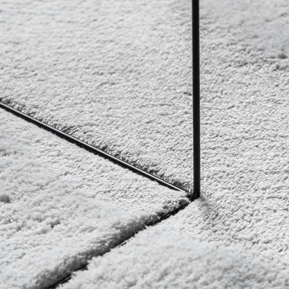 vidaXL Tapis HUARTE à poils courts doux et lavable Gris 80x200 cm
