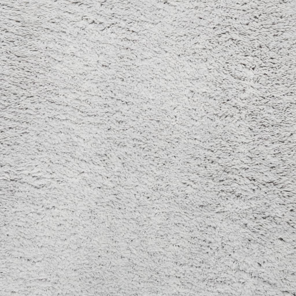vidaXL Tapis HUARTE à poils courts, doux et lavable Gris 160x230 cm