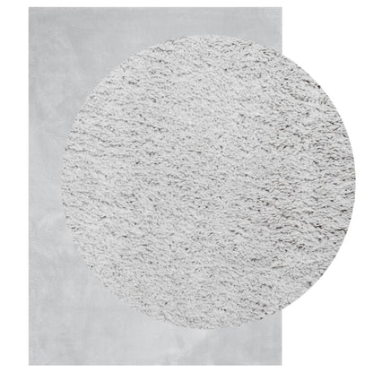 vidaXL Tapis HUARTE à poils courts doux et lavable Gris 200x280 cm