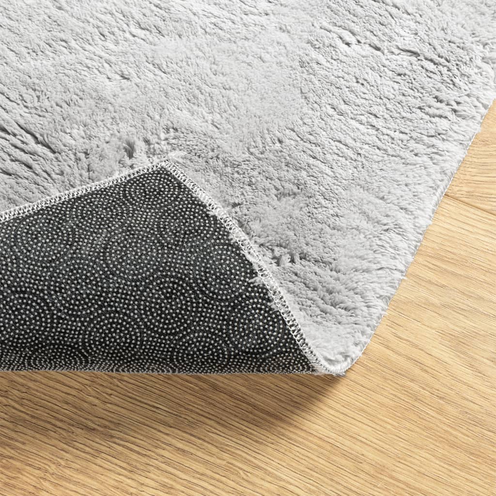 vidaXL Tapis HUARTE à poils courts doux et lavable Gris 200x280 cm