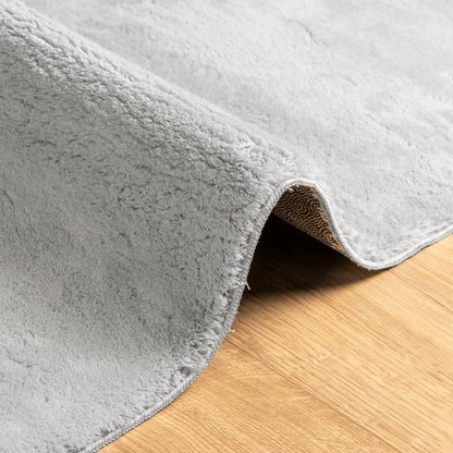 vidaXL Tapis HUARTE à poils courts doux et lavable Gris 200x280 cm