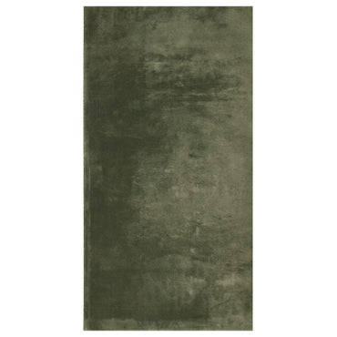 vidaXL Tapis HUARTE à poils courts doux et lavable vert forêt 60x110 cm