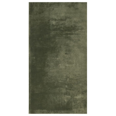 vidaXL Tapis HUARTE à poils courts, doux et lavable vert forêt 80x150 cm