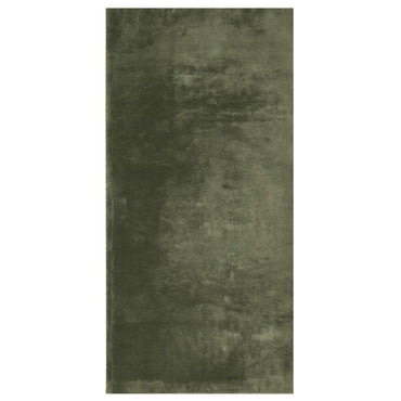 vidaXL Teppich HUARTE Kurzflor Weich und Waschbar Waldgrün 100x200 cm