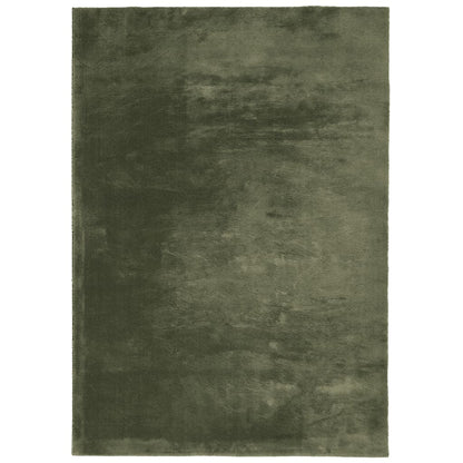 vidaXL Tapis HUARTE à poils courts, doux et lavable, vert forêt 200x280 cm