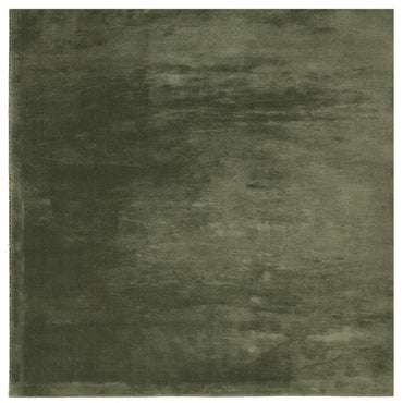 vidaXL Tapis HUARTE à poils courts doux et lavable vert forêt 240x240 cm