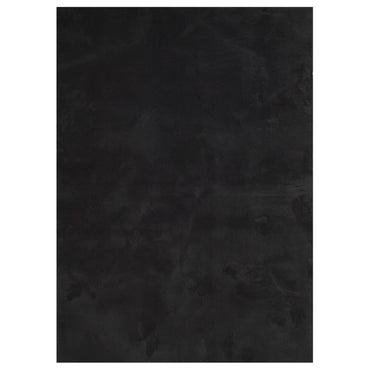 vidaXL Tapis HUARTE à poils courts, doux et lavable, noir 160x230 cm