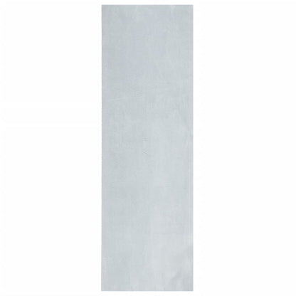vidaXL Teppich HUARTE Kurzflor Weich und Waschbar Blau 80x250 cm