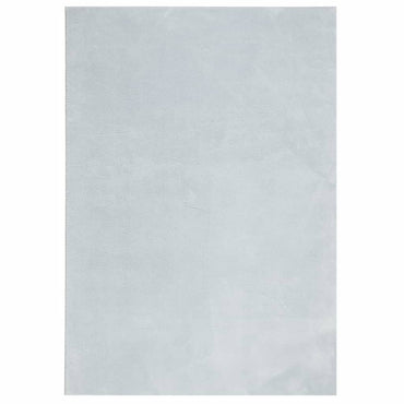 vidaXL Teppich HUARTE Kurzflor Weich und Waschbar Blau 140x200 cm