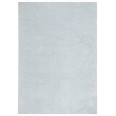 vidaXL Teppich HUARTE Kurzflor Weich und Waschbar Blau 160x230 cm