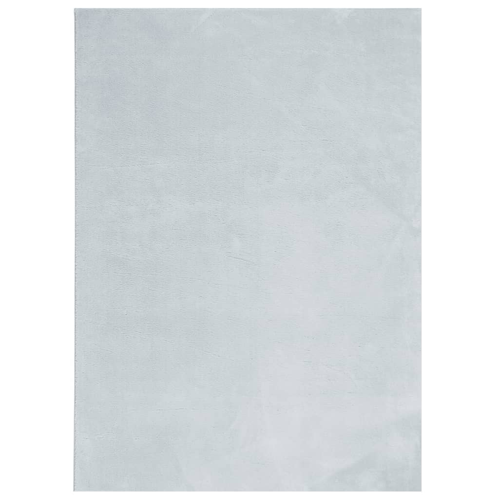 vidaXL Teppich HUARTE Kurzflor Weich und Waschbar Blau 200x280 cm