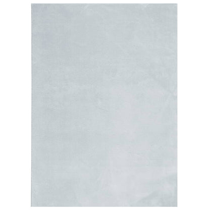 vidaXL Teppich HUARTE Kurzflor Weich und Waschbar Blau 200x280 cm