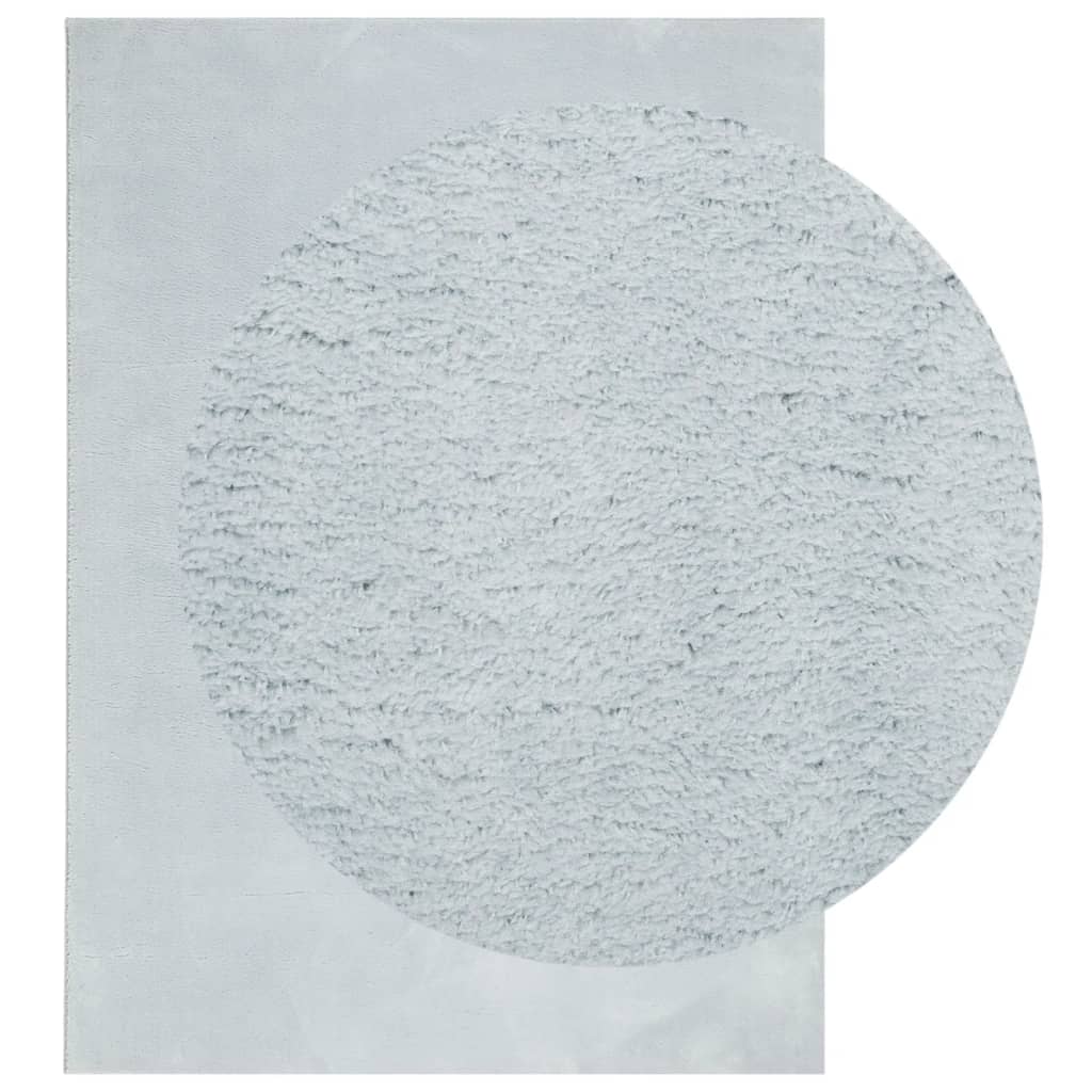 vidaXL Teppich HUARTE Kurzflor Weich und Waschbar Blau 200x280 cm