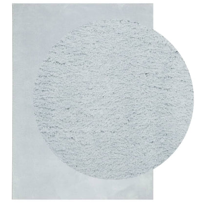 vidaXL Teppich HUARTE Kurzflor Weich und Waschbar Blau 200x280 cm