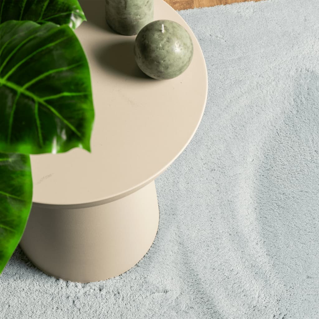 vidaXL Teppich HUARTE Kurzflor Weich und Waschbar Blau 200x280 cm