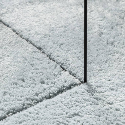 vidaXL Teppich HUARTE Kurzflor Weich und Waschbar Blau 200x280 cm