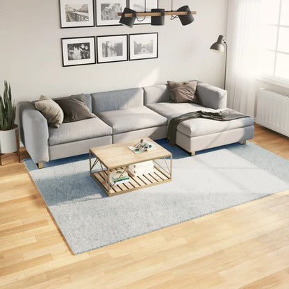 vidaXL Teppich HUARTE Kurzflor Weich und Waschbar Blau 200x280 cm
