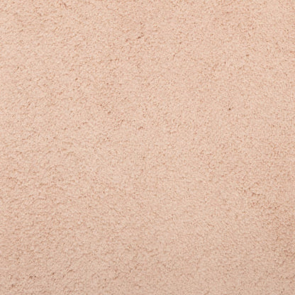 vidaXL Tapis HUARTE à poils courts, doux et lavable Rose pâle 120x170 cm