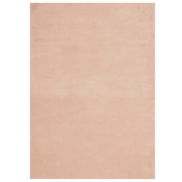 vidaXL Teppich HUARTE Kurzflor Weich und Waschbar Blassrosa 200x280 cm