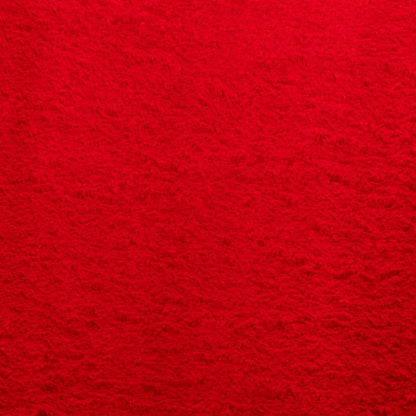 vidaXL Tapis HUARTE à poils courts doux et lavable rouge 140x200 cm