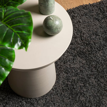 vidaXL Teppich Shaggy Hochflor Modern Anthrazit 200x280 cm