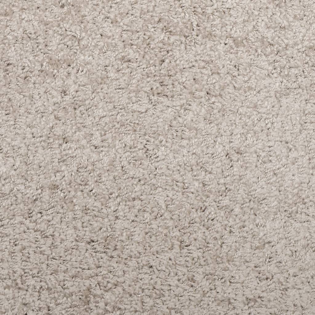 vidaXL Shaggy-Teppich PAMPLONA Hochflor Modern Beige 120x170 cm
